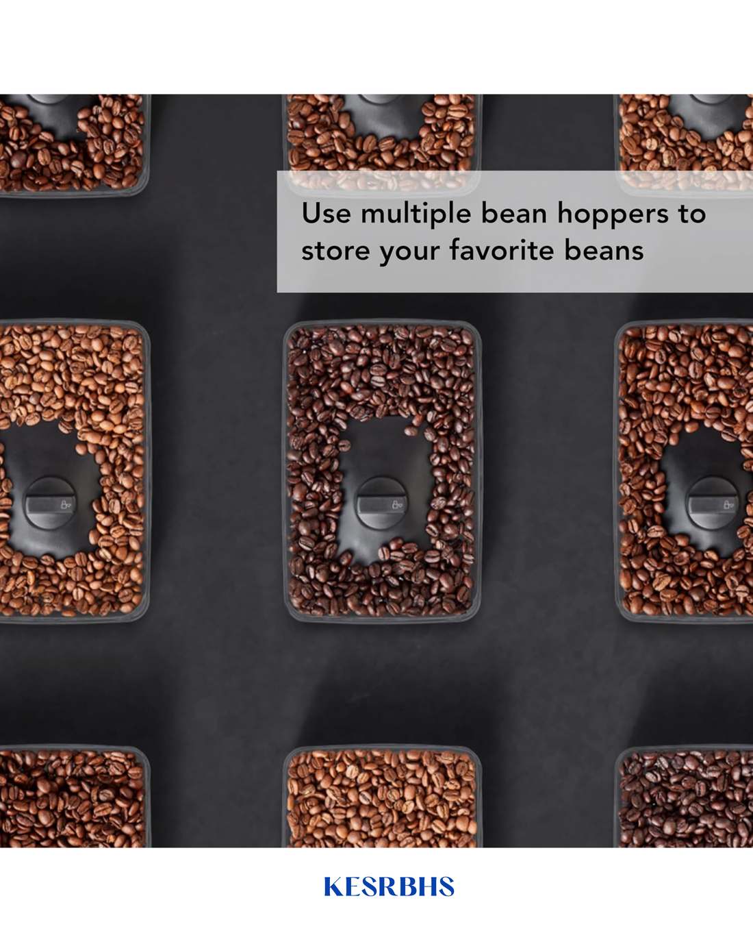 KITCHENAID BEAN HOPPER FOR SEMI AUTOMATIC ESPRESSO MACHINE