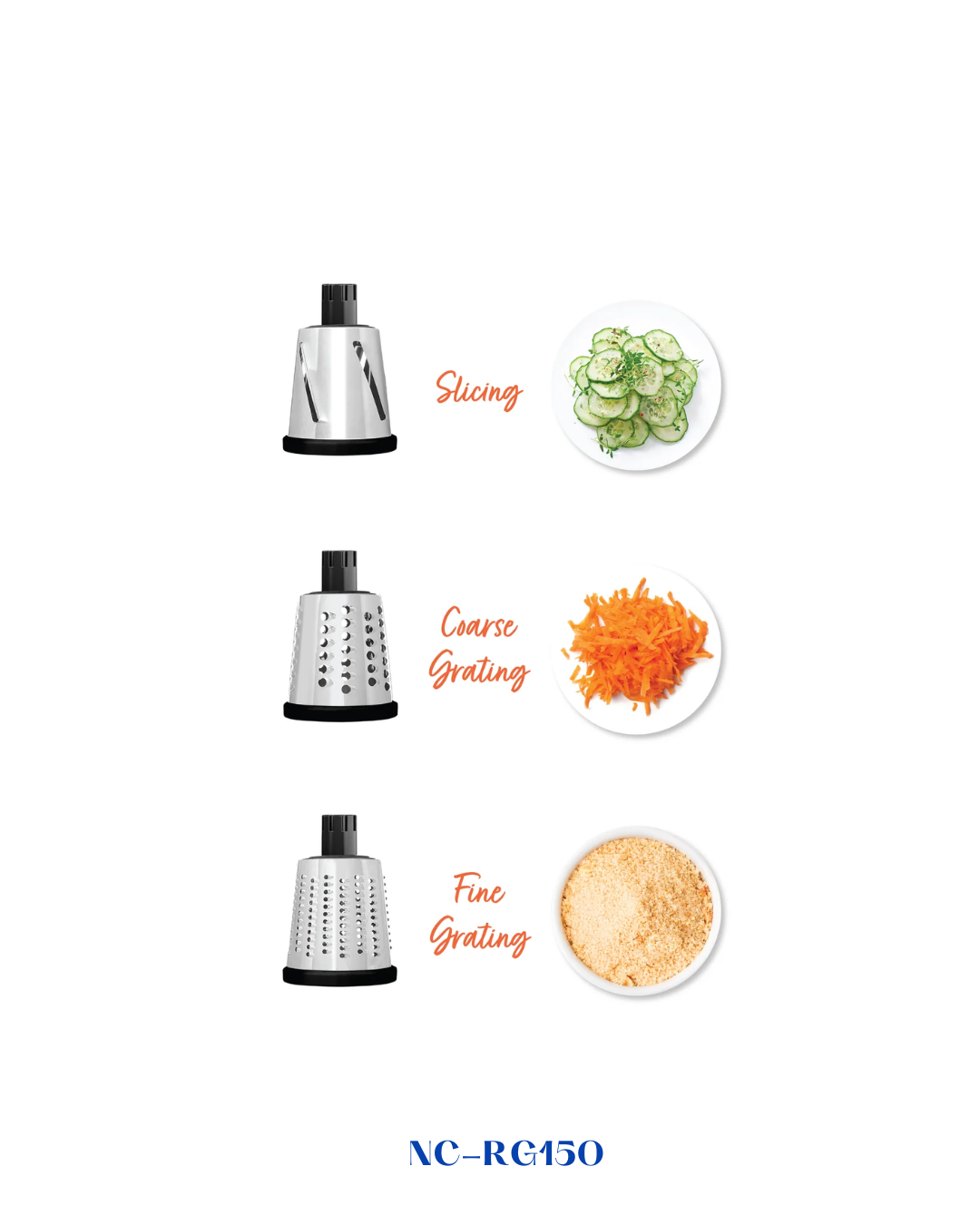 NUTRICOOK 3-IN-1 GRATER - ESSENTIALS