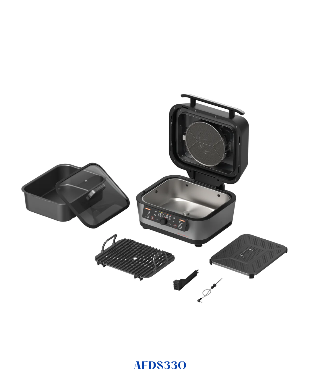 NUTRICOOK REVOLUTION 12-IN-1 GRILL, AIR FRYER & MULTICOOKER 1760W 8.5L
