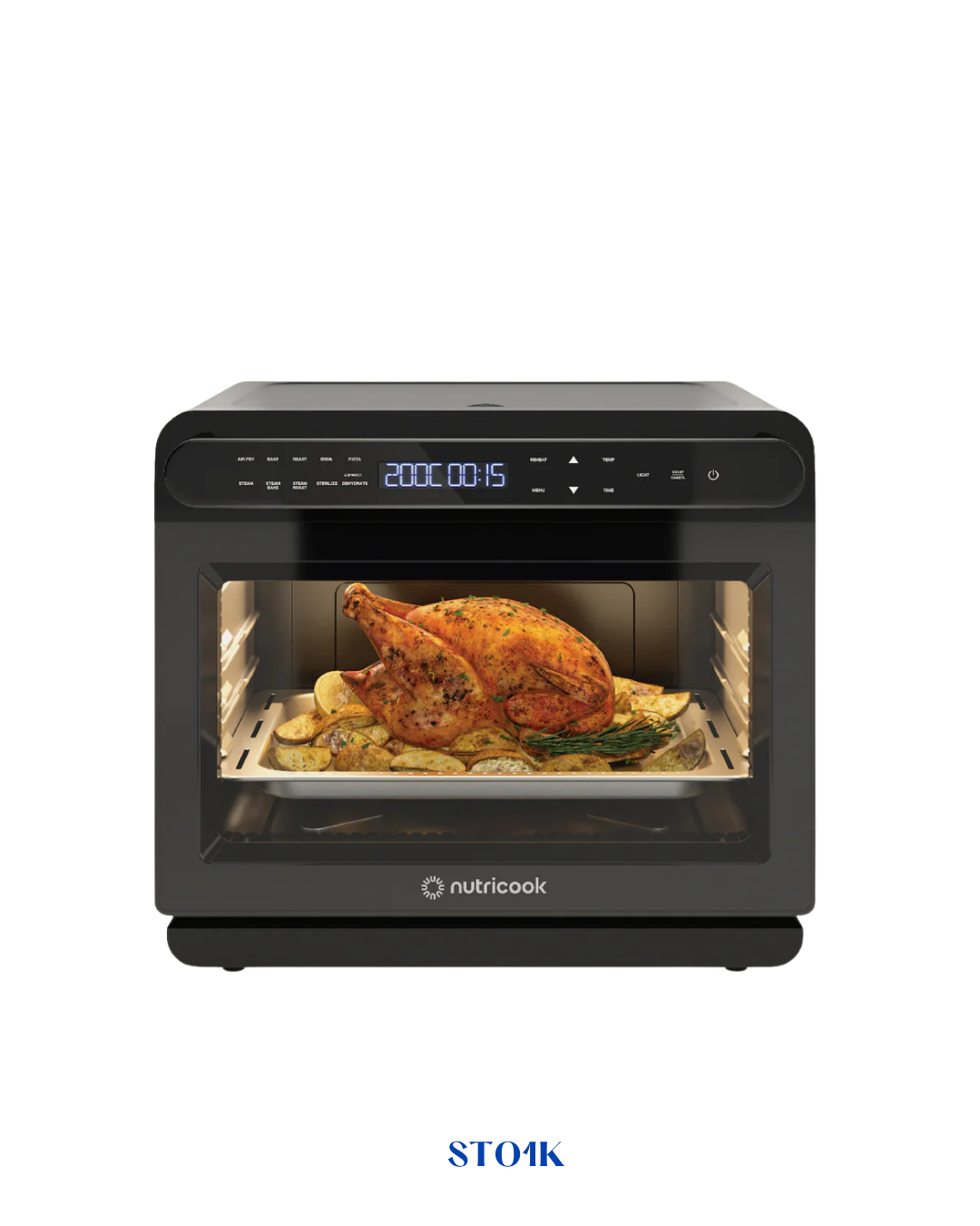 NUTRICOOK STEAMI STEAM AIR FRYER OVEN 1600W 24L