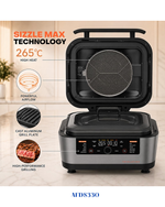 NUTRICOOK REVOLUTION 12-IN-1 GRILL, AIR FRYER & MULTICOOKER 1760W 8.5L