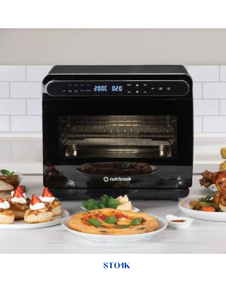 NUTRICOOK STEAMI STEAM AIR FRYER OVEN 1600W 24L