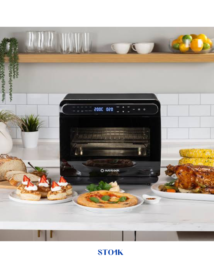 NUTRICOOK STEAMI STEAM AIR FRYER OVEN 1600W 24L