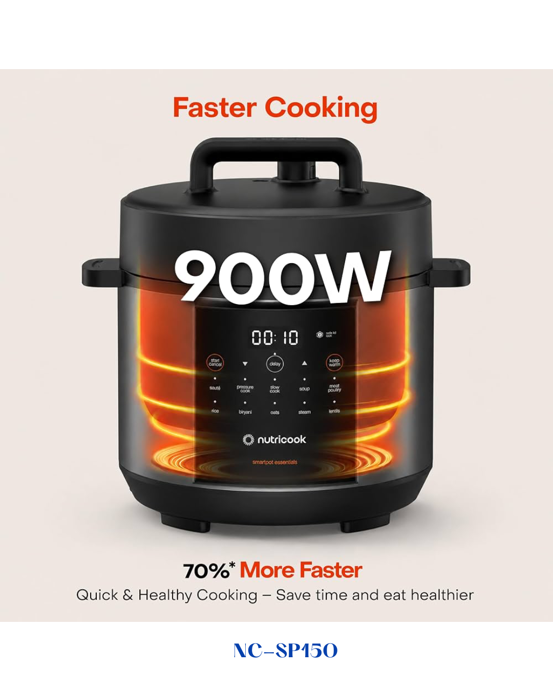 NUTRICOOK SMART POT ESSENTIALS 900W 4L