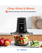 NUTRICOOK CHOPPI XL FOOD CHOPPER 500W 1.2L