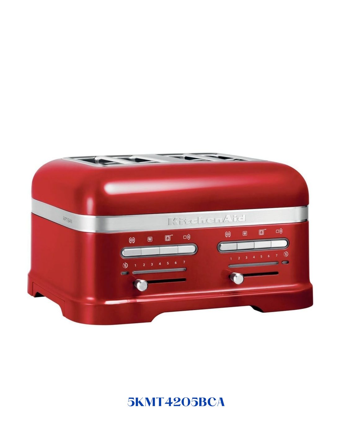 KITCHENAID ARTISAN 4-SLICE TOASTER CANDY APPLE 2500W
