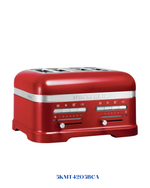 KITCHENAID ARTISAN 4-SLICE TOASTER CANDY APPLE 2500W