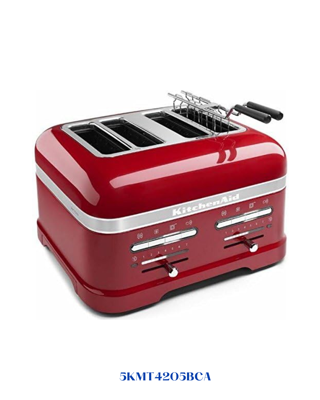 KITCHENAID ARTISAN 4-SLICE TOASTER CANDY APPLE 2500W