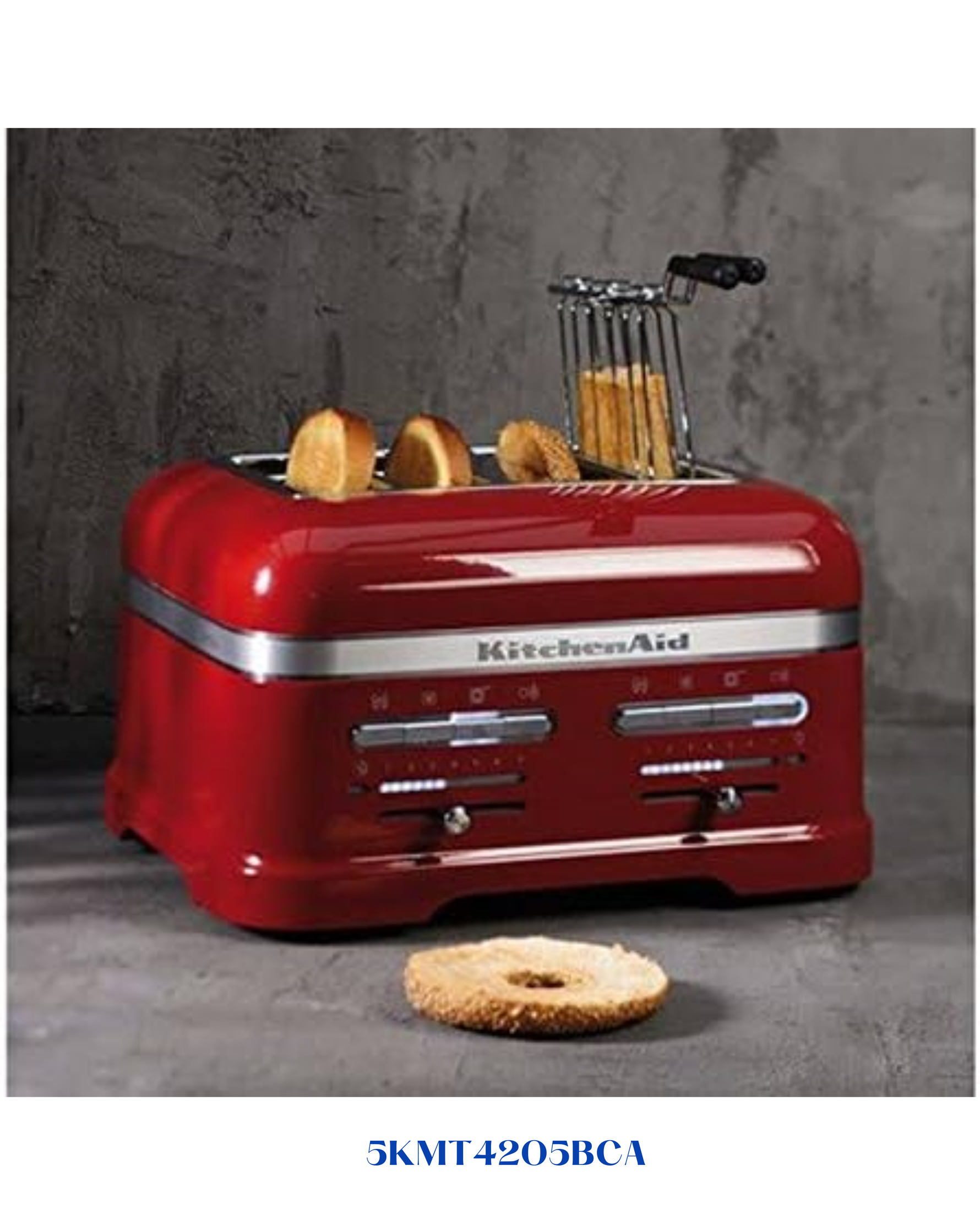 KITCHENAID ARTISAN 4-SLICE TOASTER CANDY APPLE 2500W
