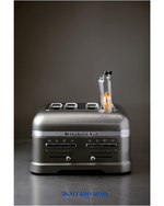 KITCHENAID ARTISAN 4-SLICE TOASTER 2500W MEDALLION SILVER