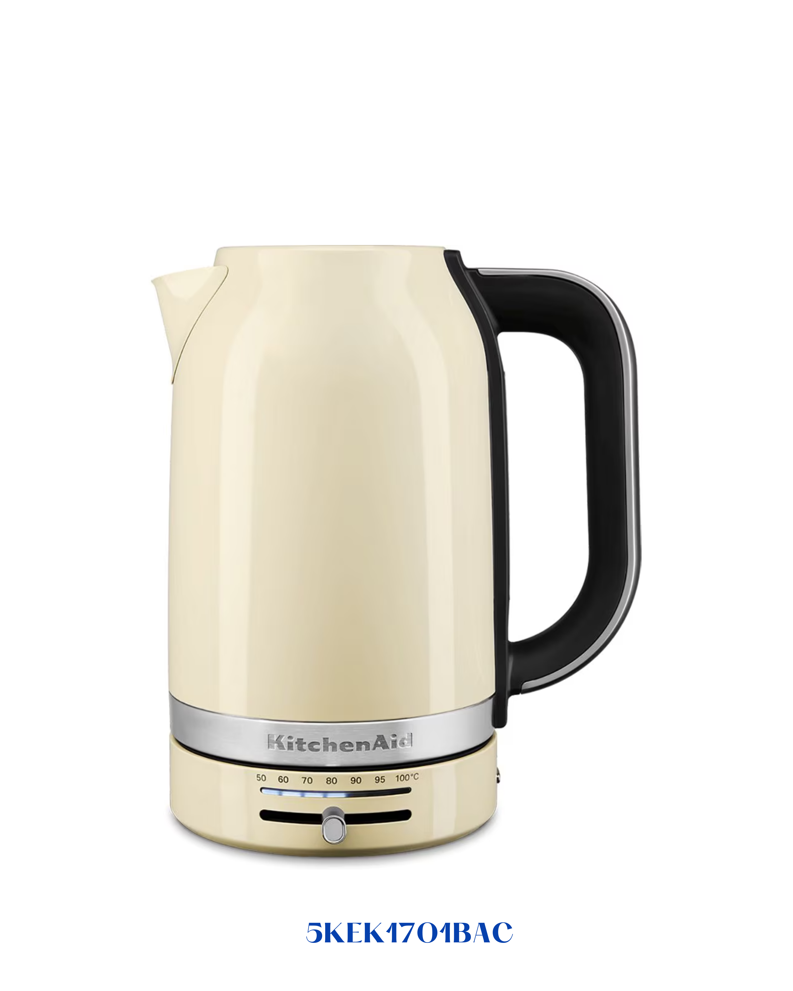 KitchenAid Variable Kettle 1.7L 3000W Almond Cream