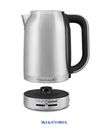 KitchenAid Variable Temperature Kettle 1.7L 3000W Stainless Steel