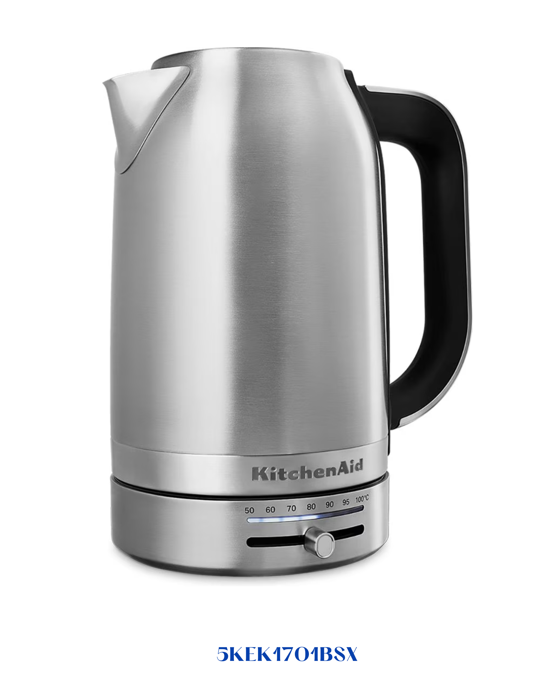 KitchenAid Variable Temperature Kettle 1.7L 3000W Stainless Steel