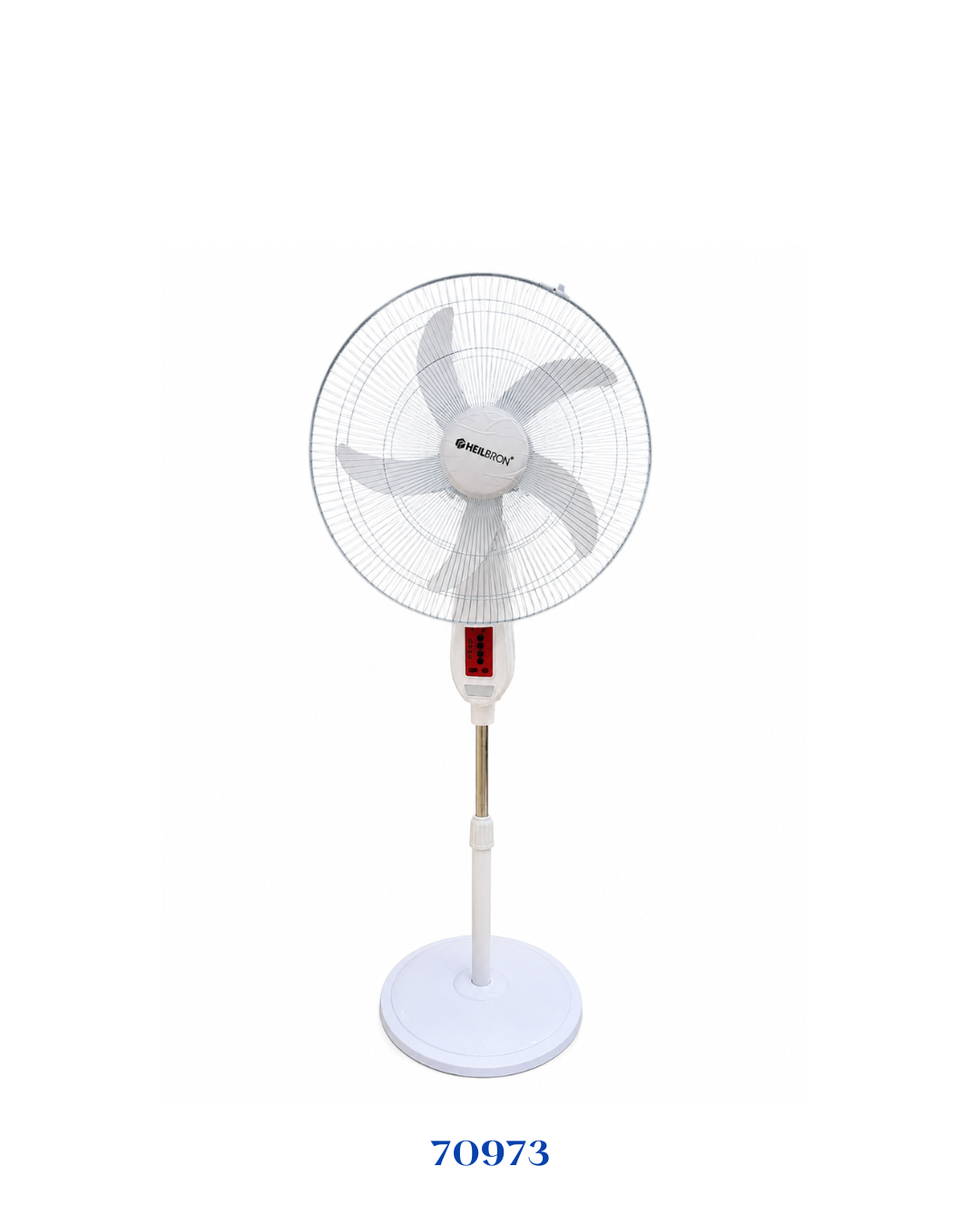 HELLBRON RECHARGEABLE PEDESTAL FAN 18 INCH