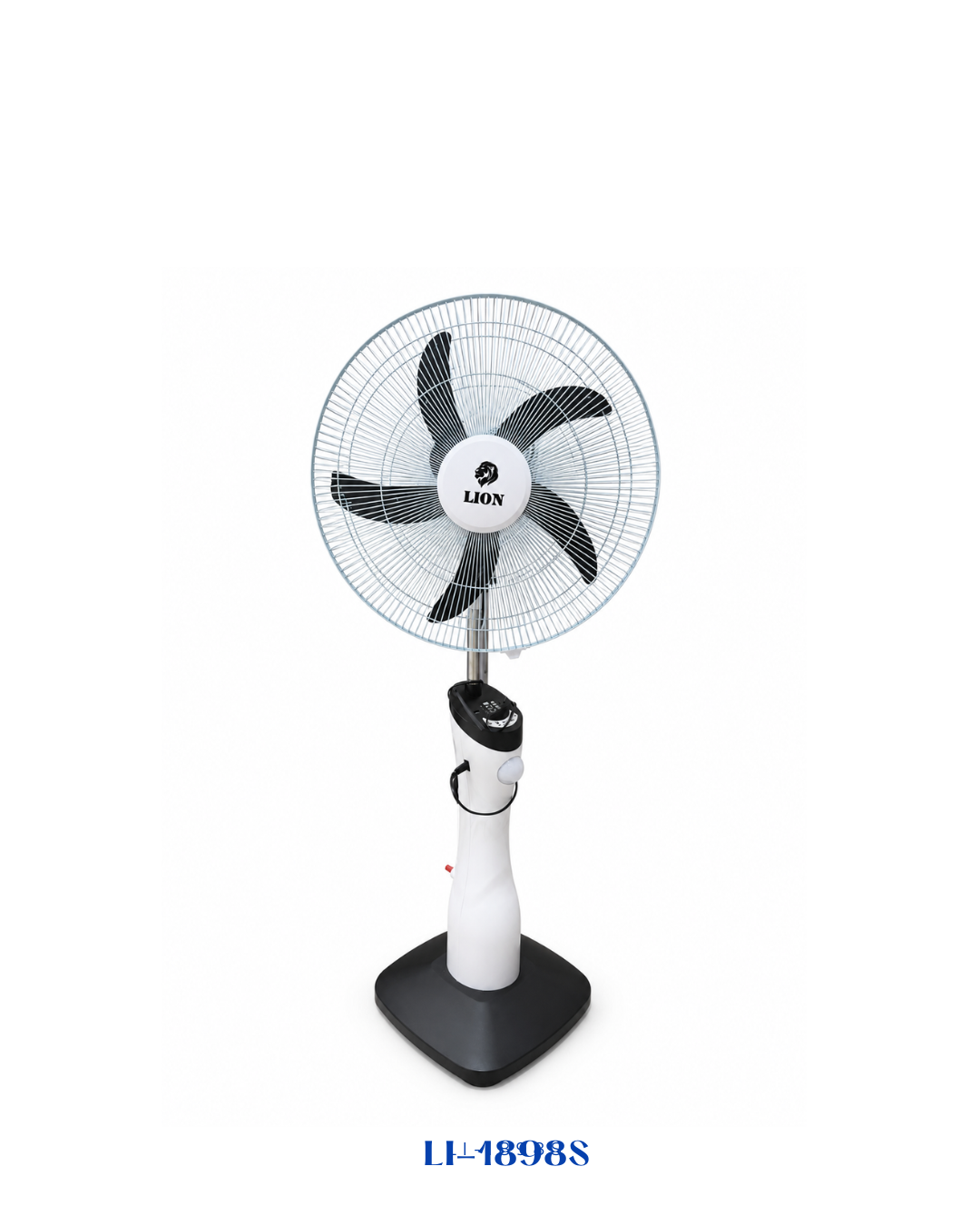 KENNEDE 18-INCH RECHARGEABLE FAN WITH LED NIGHT LIGHTS 45W