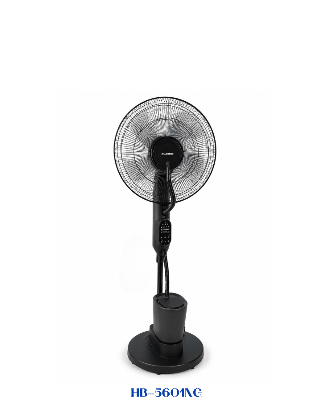 HAUSBERG 16-INCH MISTING FAN WITH LCD & REMOTE CONTROL 75W 2.8L