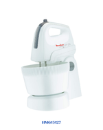 MOULINEX POWERMIX HAND MIXER WITH ROTATING BOWL 500W 3.3L