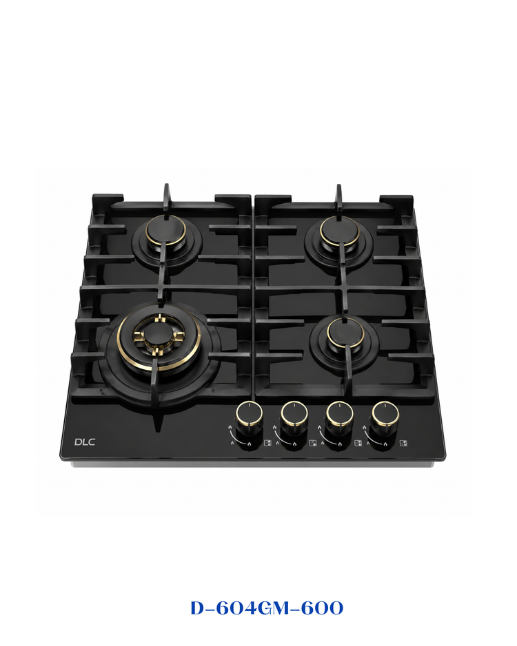 DLC Built-in Gas Hob 4 Burners 60cm