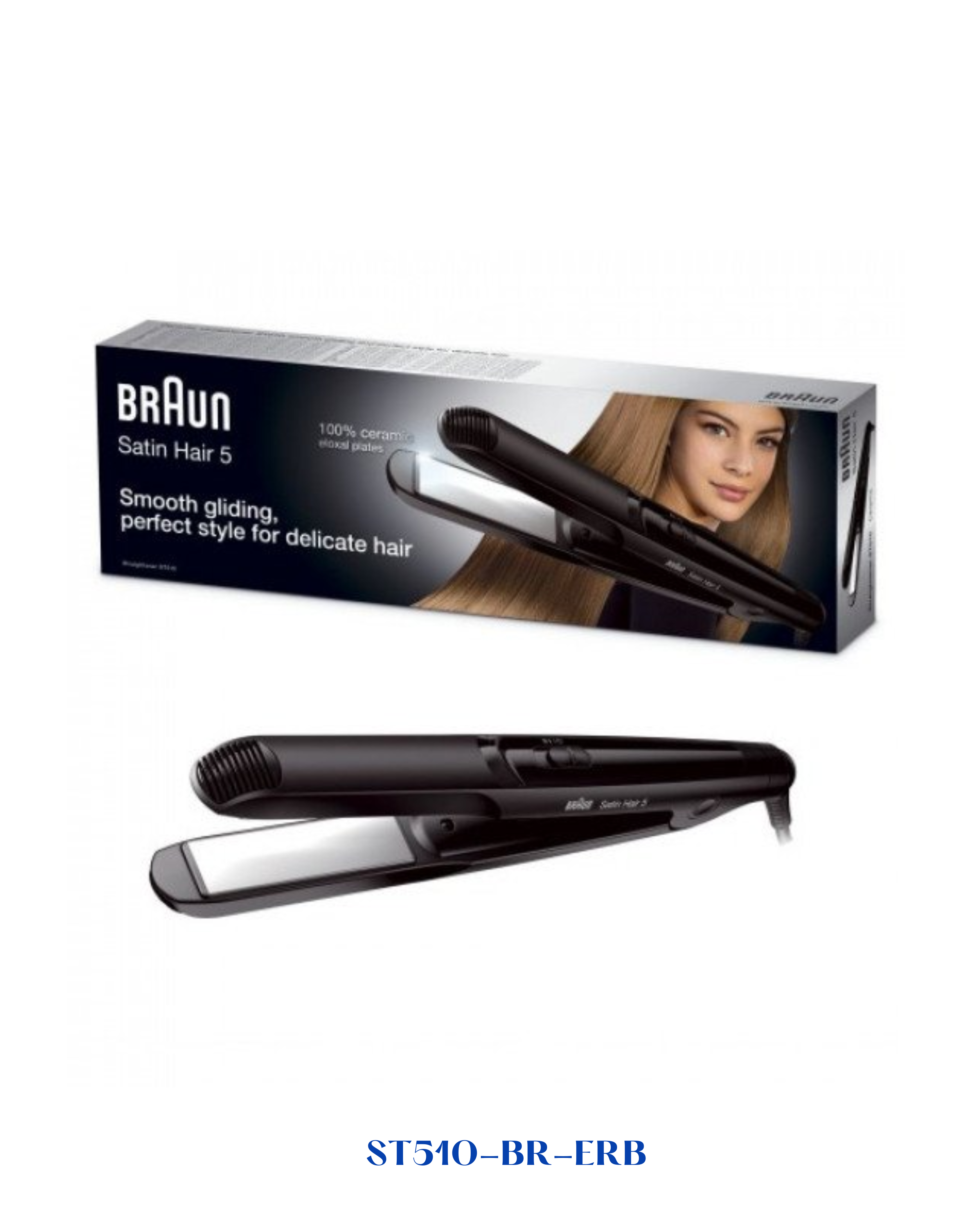 BRAUN SATIN HAIR 5  HAIR STRAIGHTENER