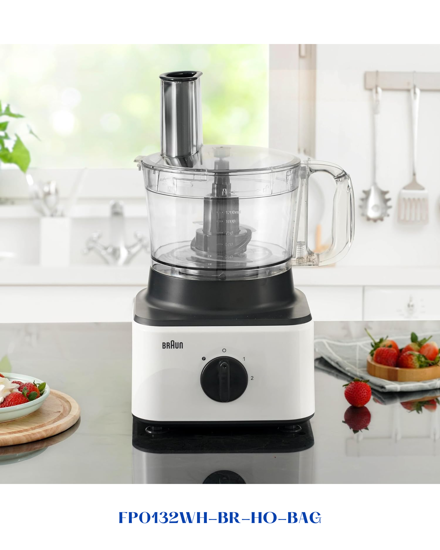 Braun 8-In-1 Food Processor 750W 2.1L