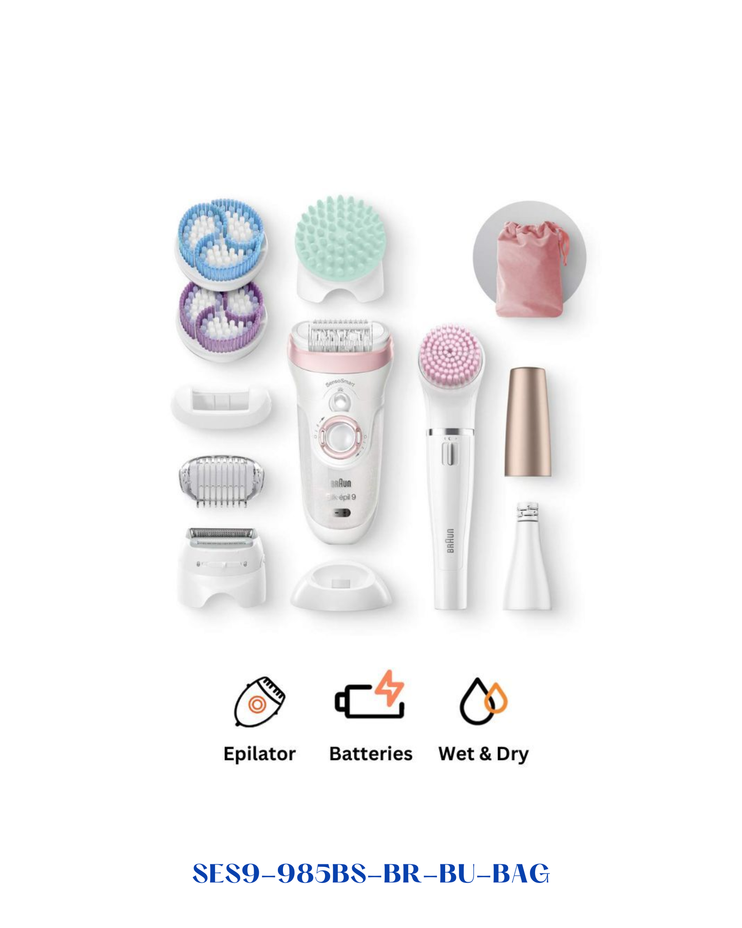 Braun Silk-épil Beauty Set 9 Wet & Dry Epilator