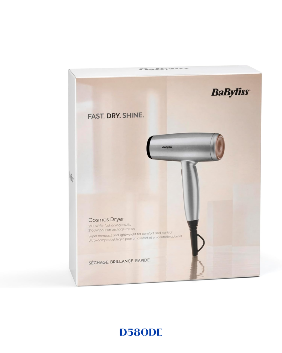BaByliss Cosmos Lightweight Powerful 2100W Ionic Hair Dryer
