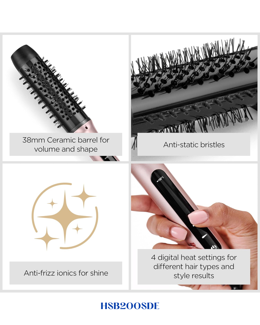 BaByliss Volume Boost Thermal Hot Brush 38mm