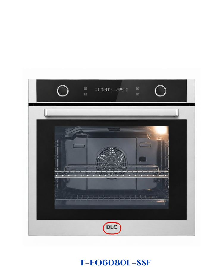 DLC Built-in Electric Oven Stainless Steel  60cm 80L
