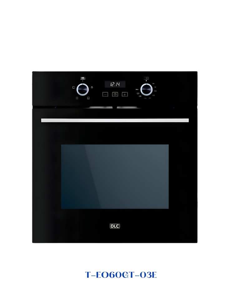 DLC Built-In Electric Oven Black with Air Fry 60L