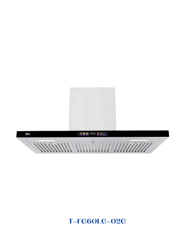 DLC Cooker Hood Stainless Steel & Glass 90cm