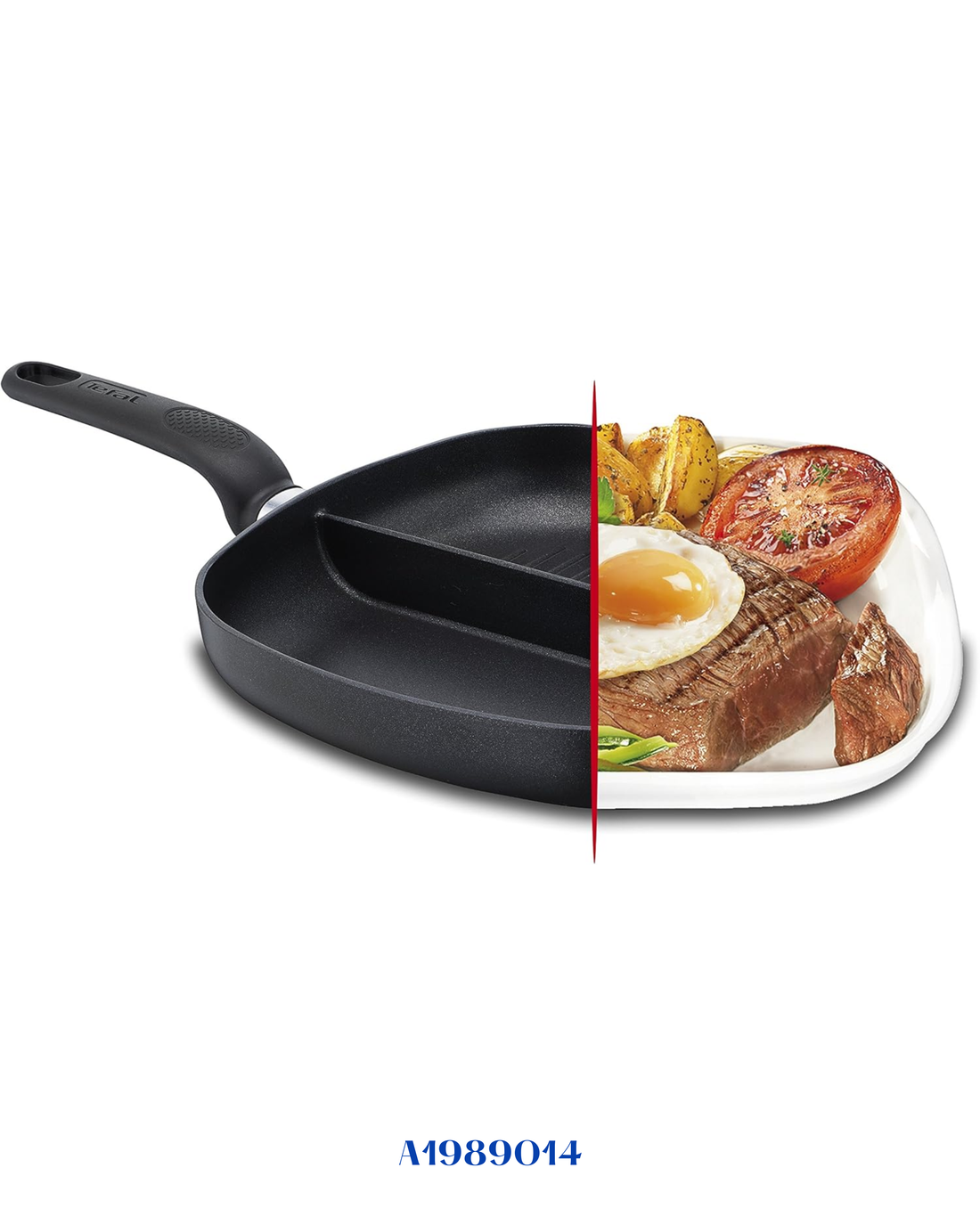 TEFAL IDEAL DUO DIVIDED FRYING PAN 26CM
