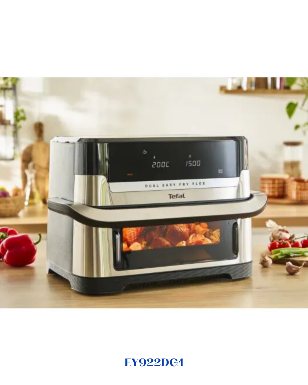 TEFAL EASY FRY FLEX DUAL AIR FRYER 9L 2700W