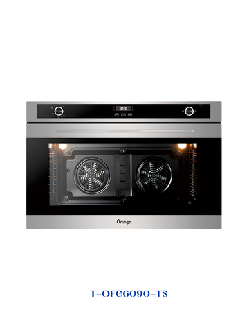 ORANGE BUILT-IN GAS OVEN 90 L