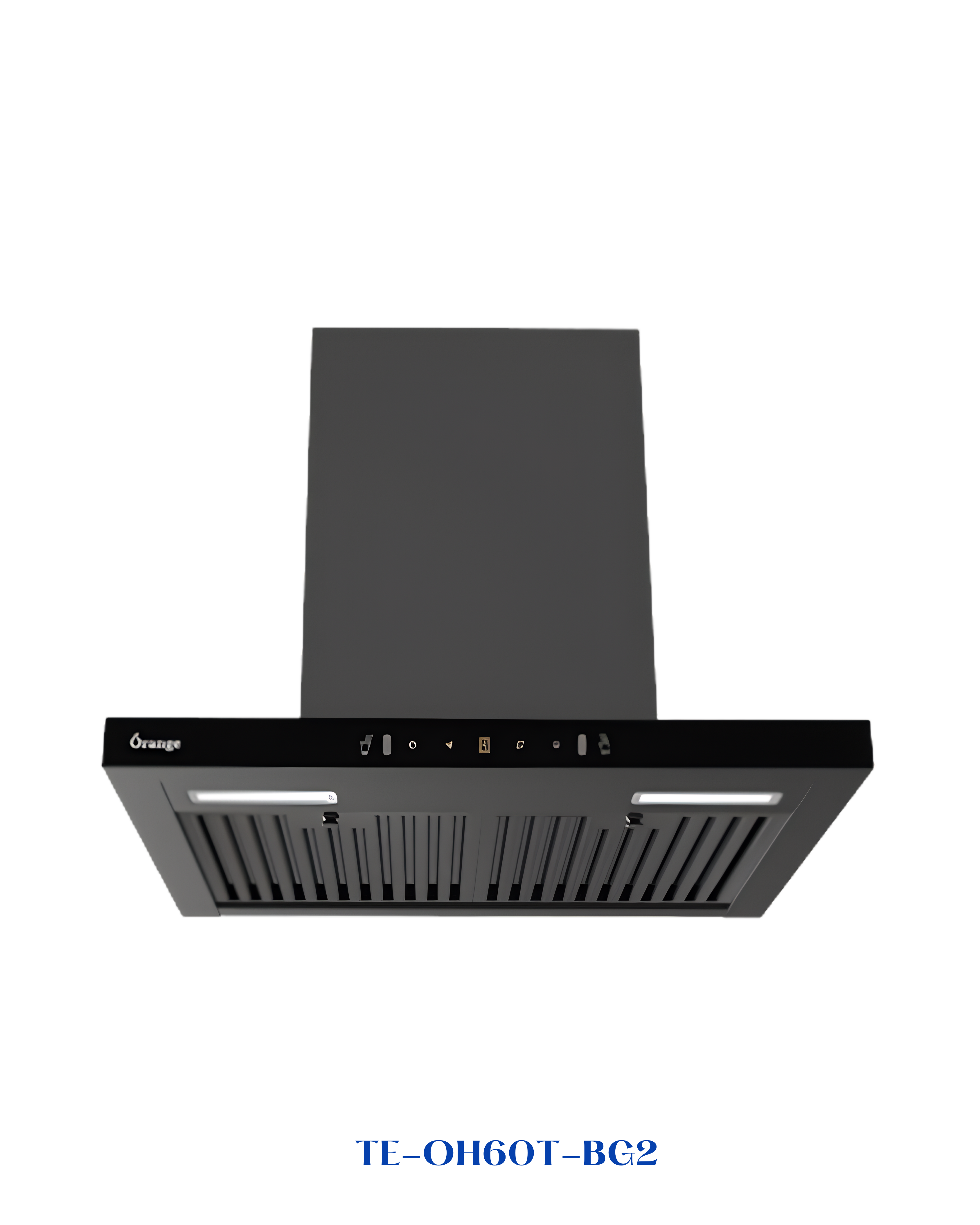 ORANGE 60 CM MATTE BLACK CHIMNEY COOKER HOOD