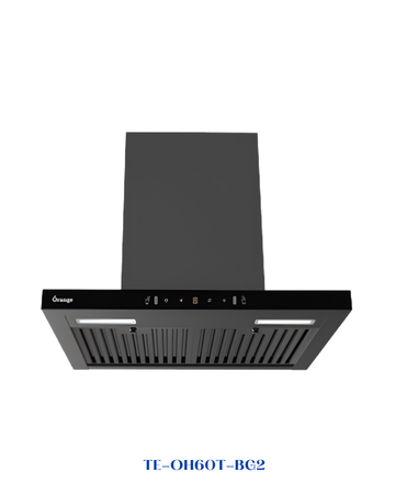 ORANGE 60 CM MATTE BLACK CHIMNEY COOKER HOOD