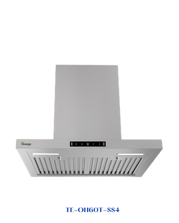 ORANGE 60 CM STAINLESS STEEL COOKER HOOD