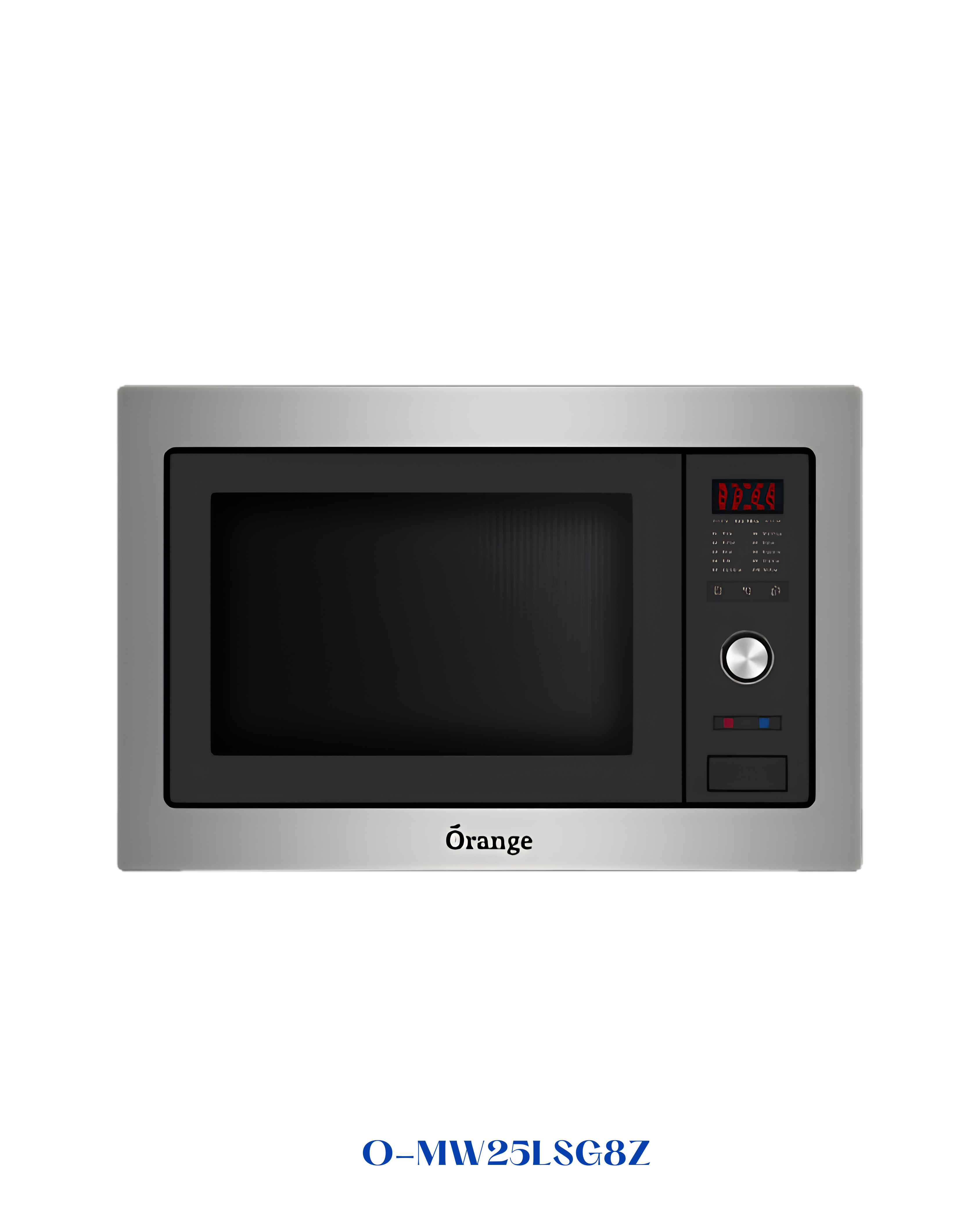ORANGE BUILT-IN MICROWAVE WITH GRILL 25L 900W – SILVER