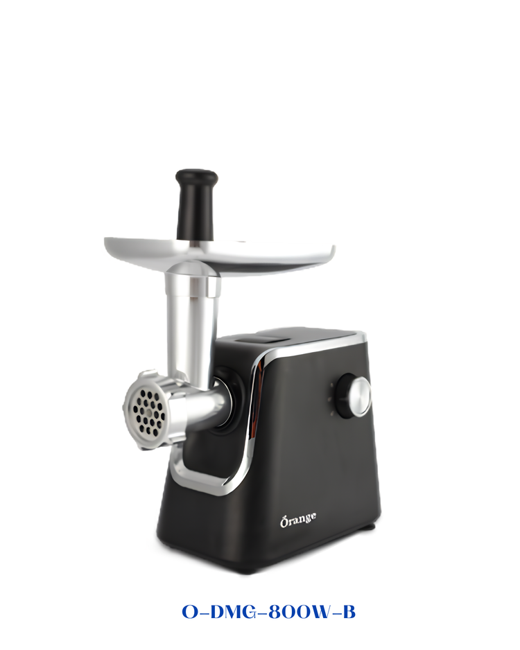 ORANGE MEAT GRINDER 800W BLACK