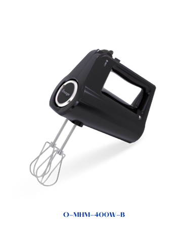 ORANGE HAND MIXER 400W - BLACK