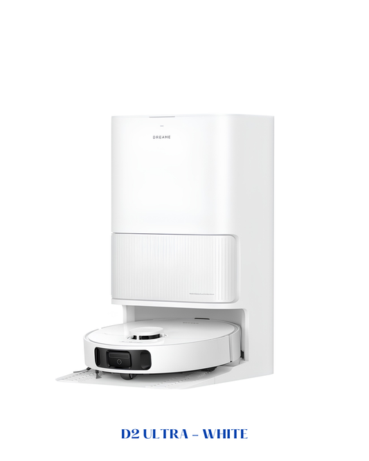 DREAME D20 ULTRA ROBOT VACUUM AND MOP – WHITE