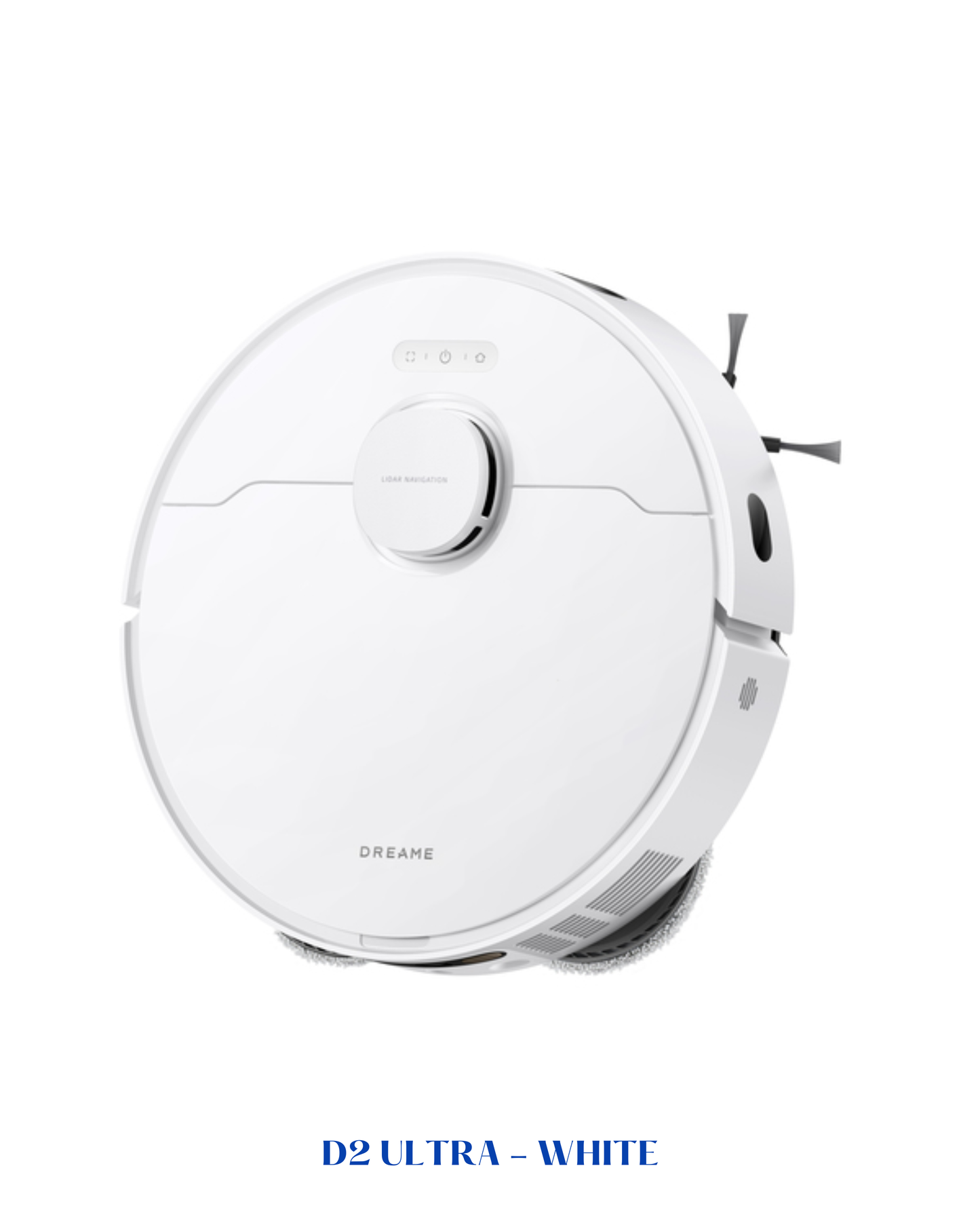 DREAME D20 ULTRA ROBOT VACUUM AND MOP – WHITE