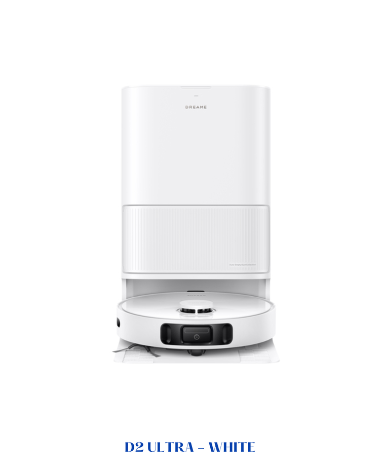 DREAME D20 ULTRA ROBOT VACUUM AND MOP – WHITE