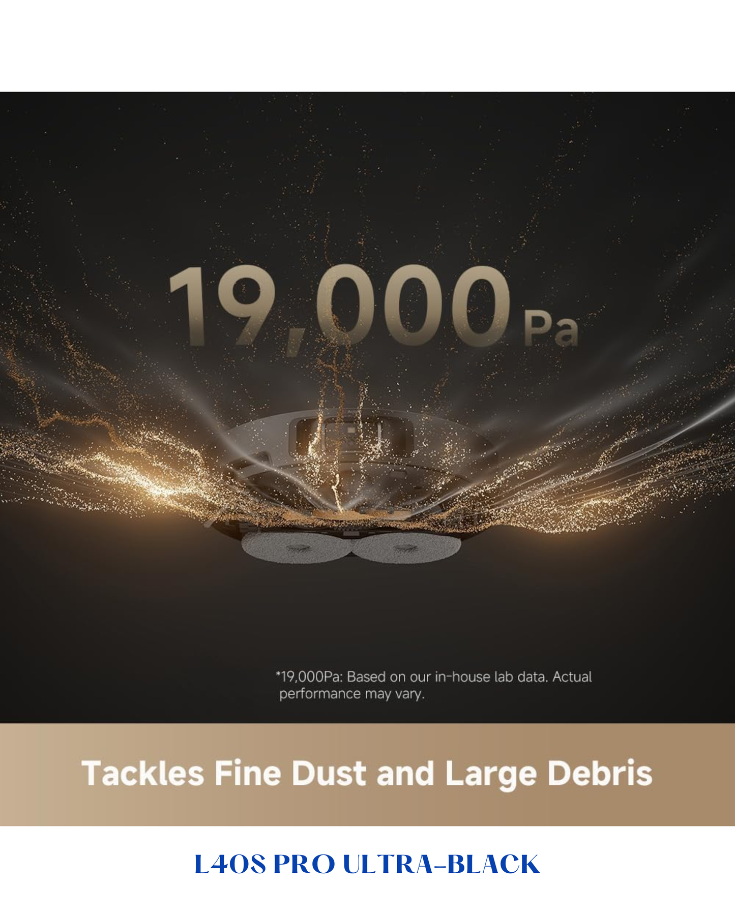 DREAME L40S PRO ULTRA ROBOT VACUUM – BLACK