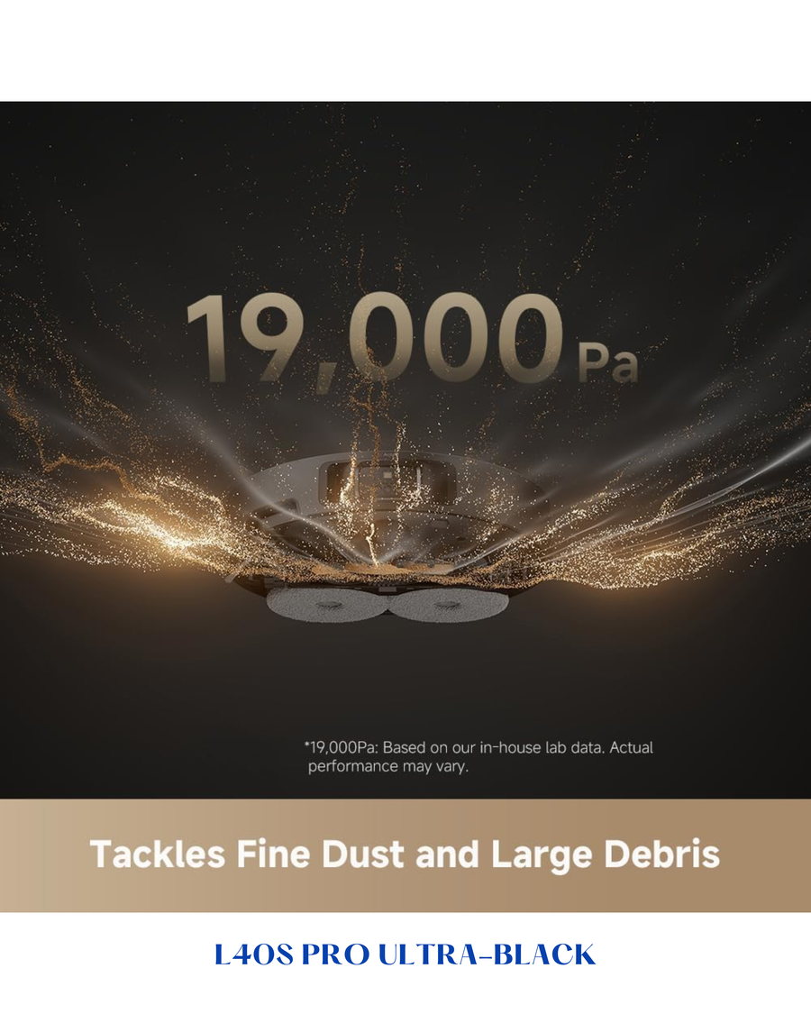 DREAME L40S PRO ULTRA ROBOT VACUUM – BLACK