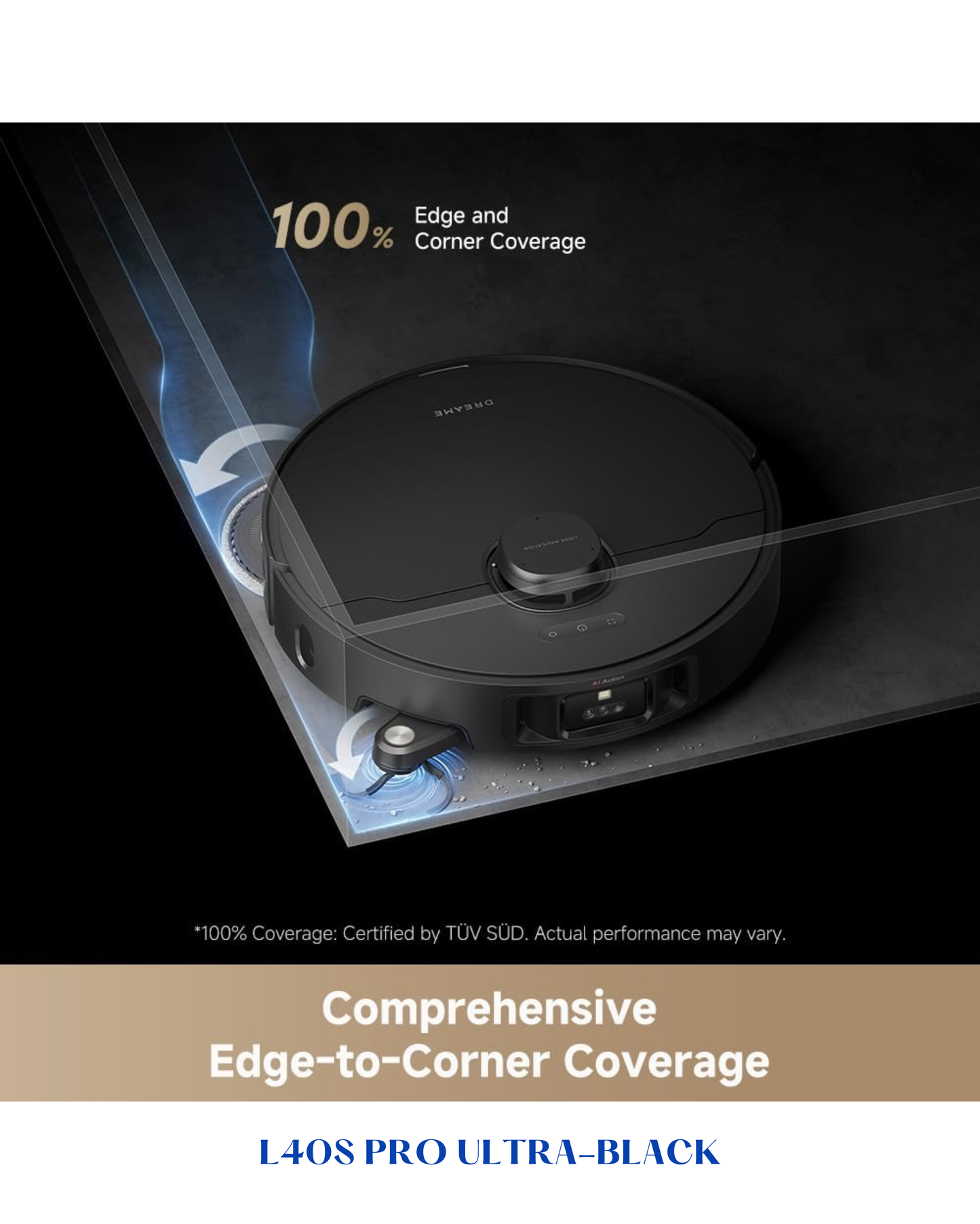 DREAME L40S PRO ULTRA ROBOT VACUUM – BLACK
