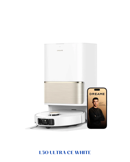 ​DREAME SMART ROBOT VACUUM AND MOP – WHITE
