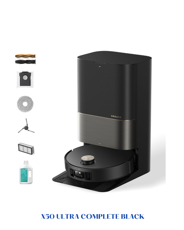 DREAME X50 ULTRA COMPLETE ROBOT VACUUM – BLACK