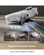 DREAME X50 ULTRA COMPLETE ROBOT VACUUM – WHITE