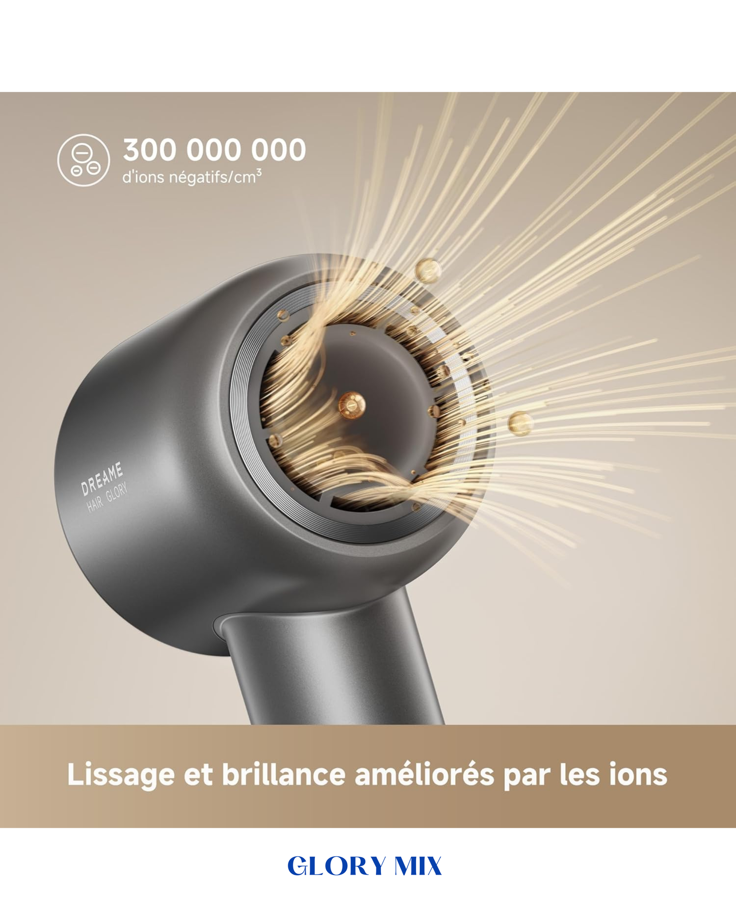 DREAME GLORY MIX HIGH-SPEED HAIR DRYER 1600W