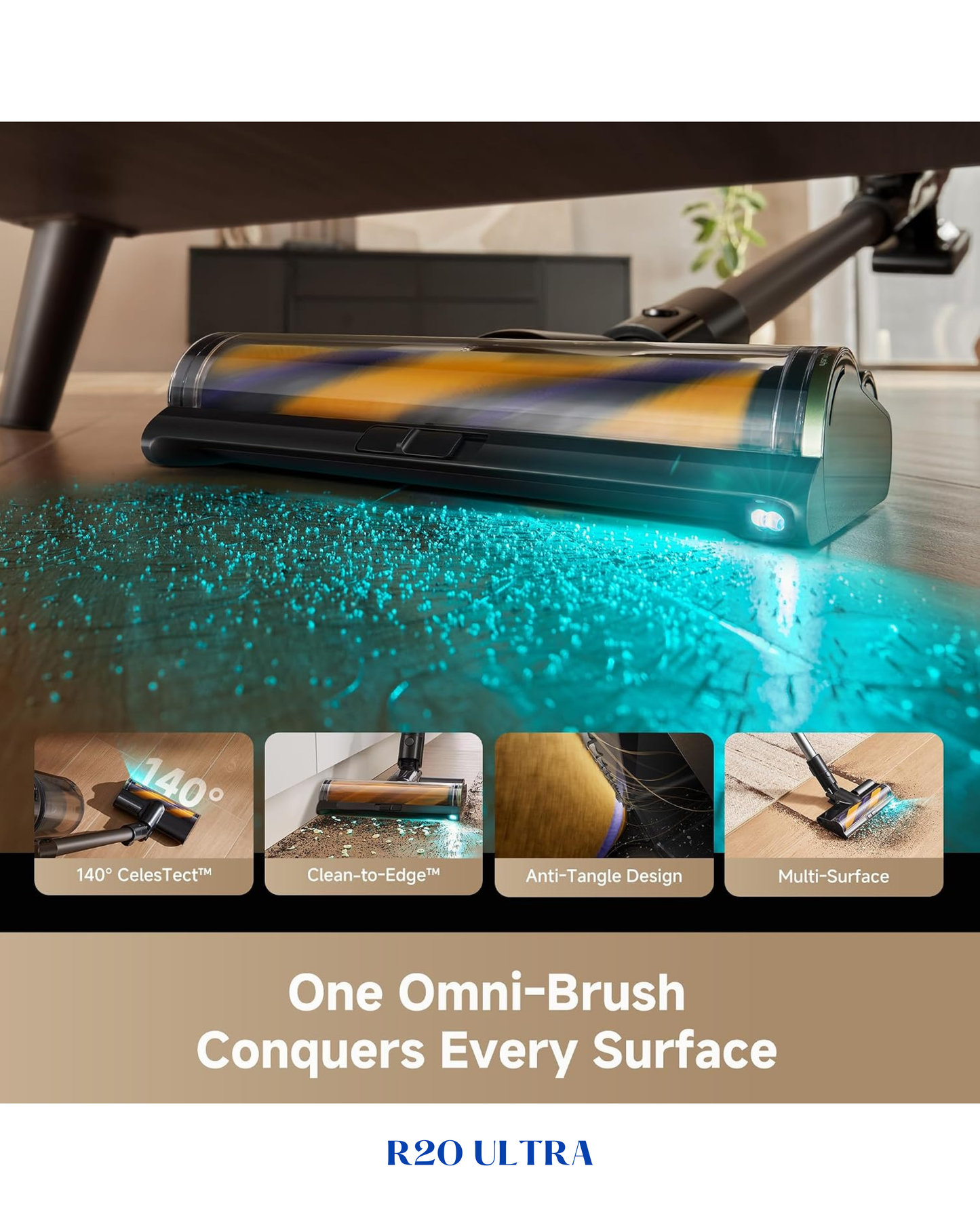DREAME R20 ULTRA CORDLESS STICK VACUUM